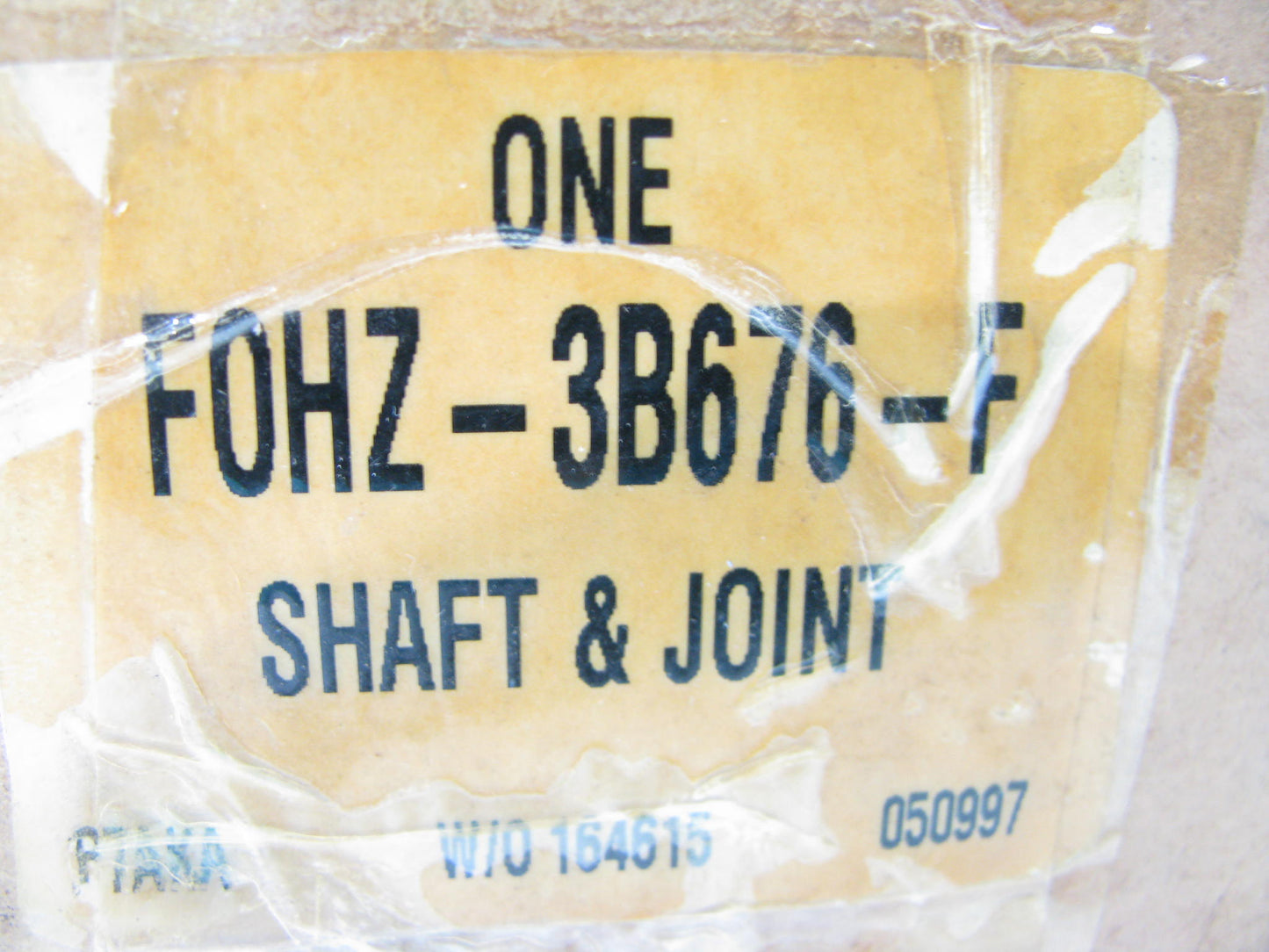 NEW - OEM Ford F0HZ-3B676-F Upper Steering Column Shaft 1990-1998 L-Series