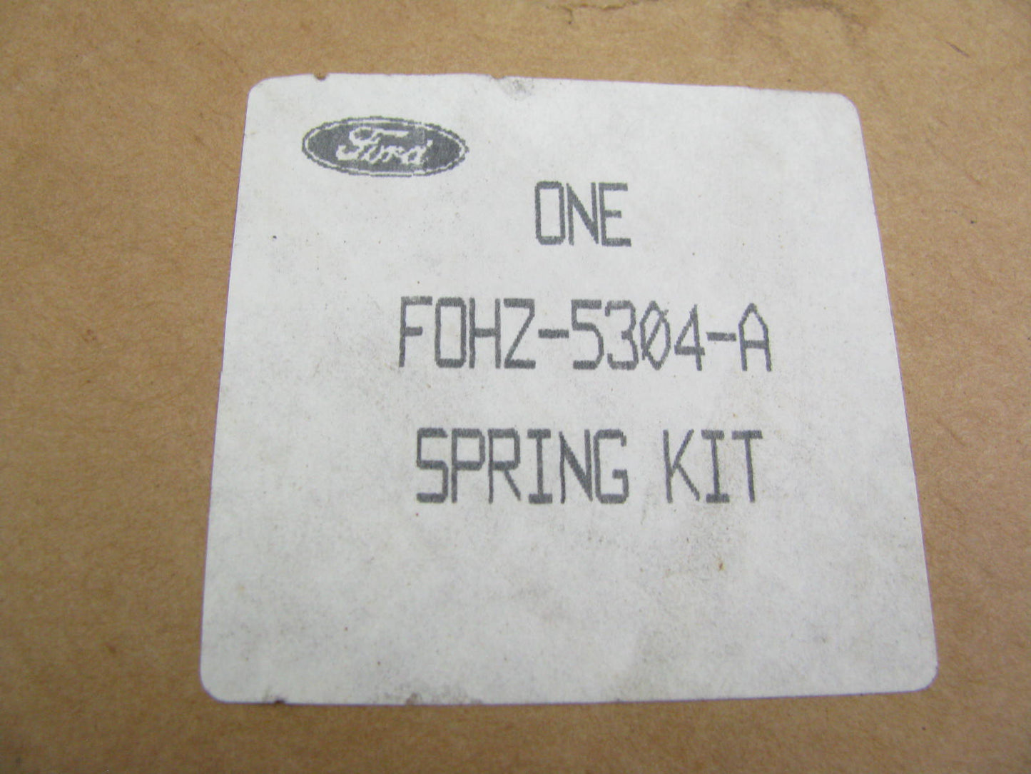 NEW - OEM Ford F0HZ-5304-A Front Spring Shackle Kit 1990-1998 CF600/800 CFT800