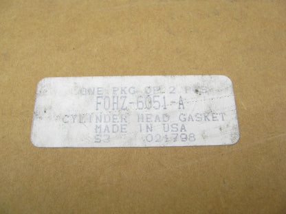 NEW - OEM Ford F0HZ-6051-A Cylinder Head Gasket 1980-1991 F600 F700 6.1L 370 V8