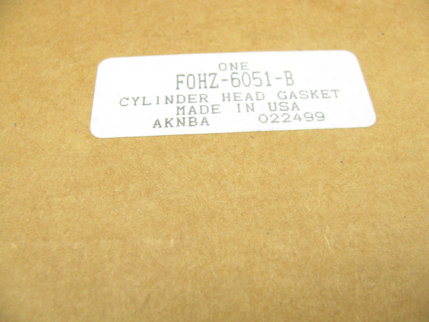 NEW - OEM Ford F0HZ-6051-B Engine Cylinder Head Gasket 1980-1991 6.1L 370-V8