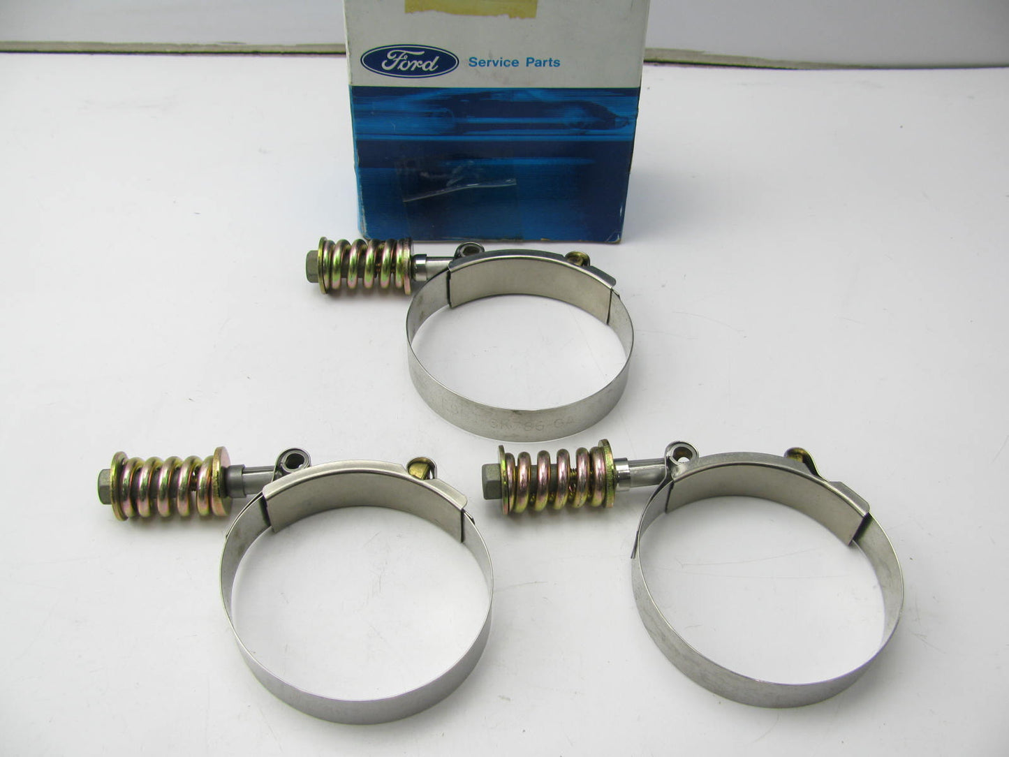 (3) NEW - OEM Ford F0HZ-6K786-J Turbo Air Cooler Clamp For 1990-98 3176