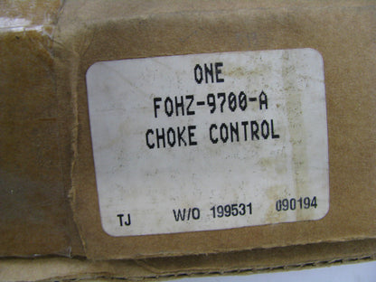 NEW - OEM Ford F0HZ-9700-A Choke Control Cable - 600/900 Trucks