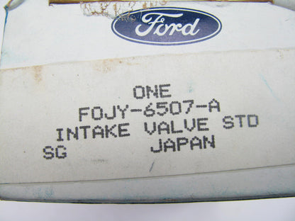 (1) NEW GENUINE OEM Ford F0JY-6507-A Intake Valve - 1991-1994 Mercury Capri