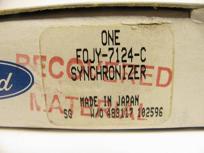 NEW - OEM Ford F0JY-7124-C Manual Trans 5th / Reverse Synchronizer 1991-94 Capri