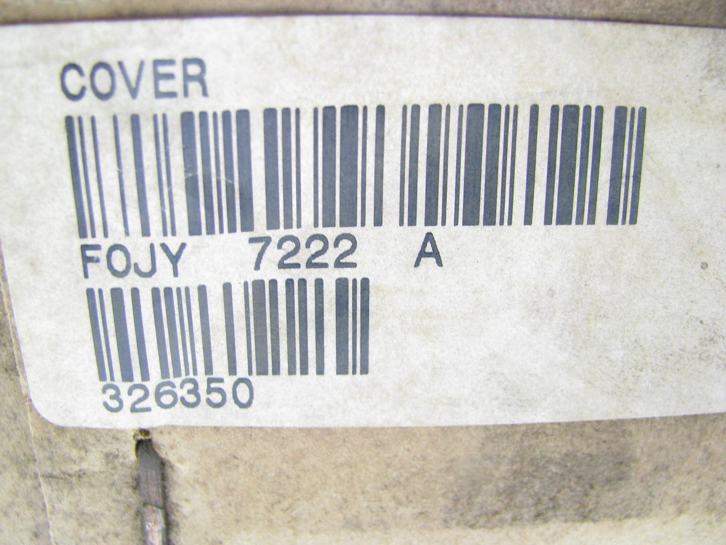 NOS OEM Ford F0JY-7222-A Automatic Transmission Box Cover - 1990-1994 Capri