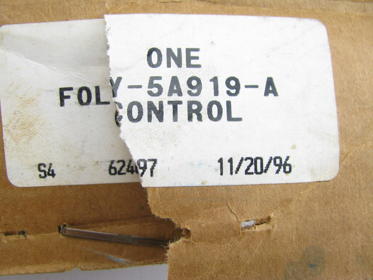 NOS - OEM Ford F0LY-5A919-A Suspension Control Module 1984-1992 Lincoln Mark VII