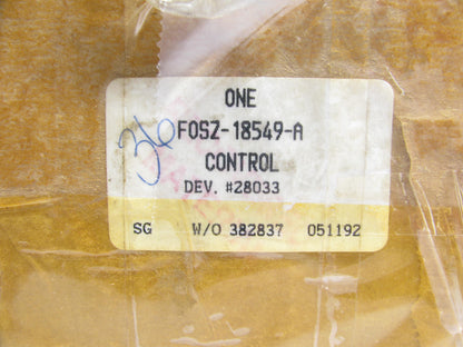 NOS - OEM Ford F0SZ-18549-A A/C Heater Climate Control Panel Switch 90-93 T-bird