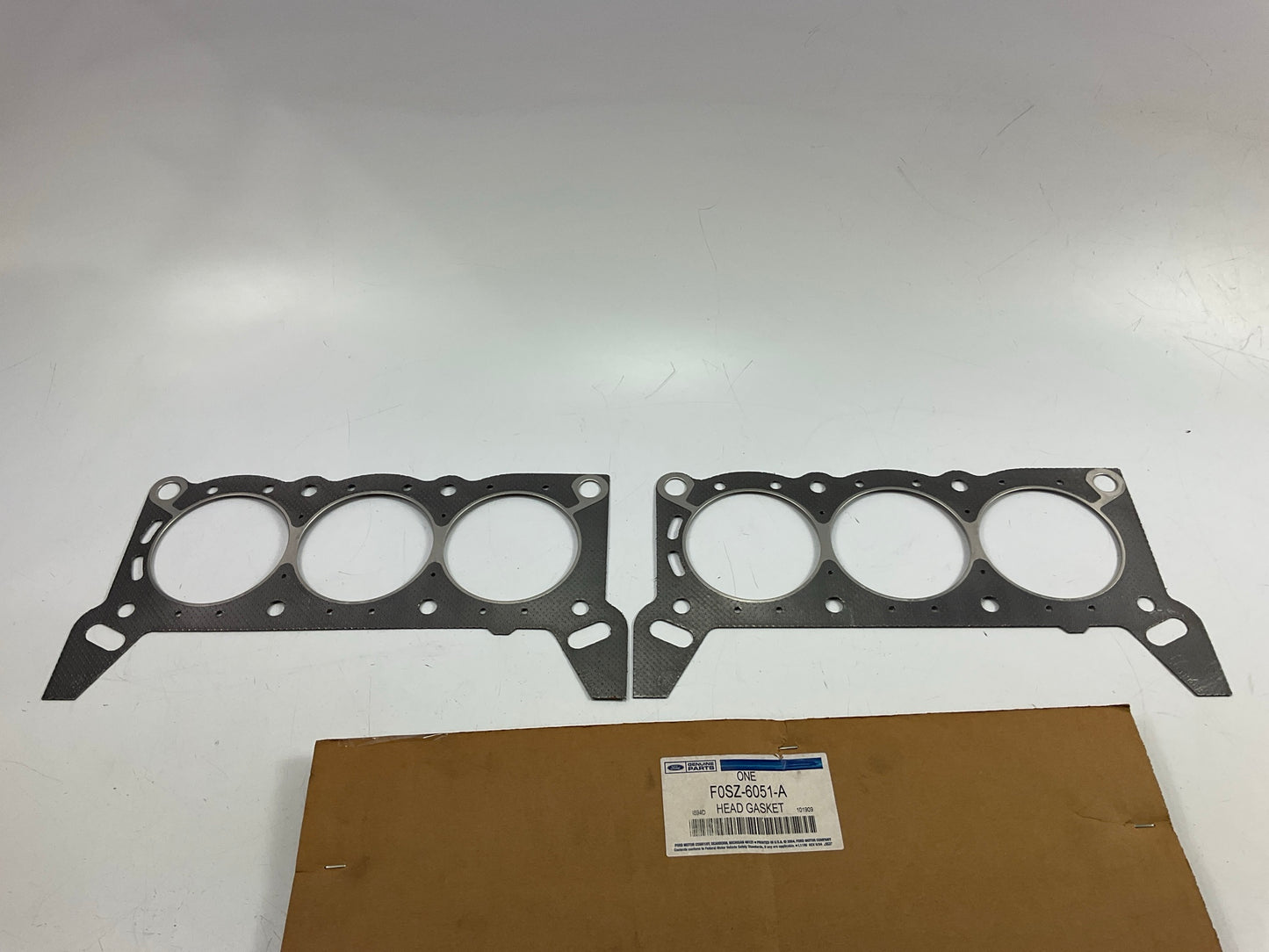 (2) NEW OEM Ford Cylinder Head Gasket - 1982-1995 Ford 3.8L V6 F0SZ-6051-A
