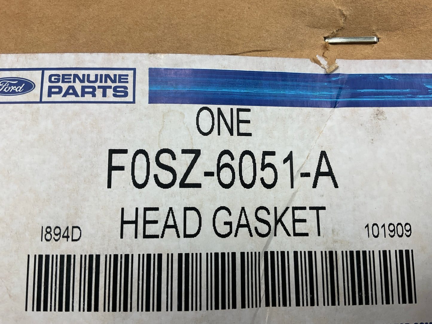 (2) NEW OEM Ford Cylinder Head Gasket - 1982-1995 Ford 3.8L V6 F0SZ-6051-A
