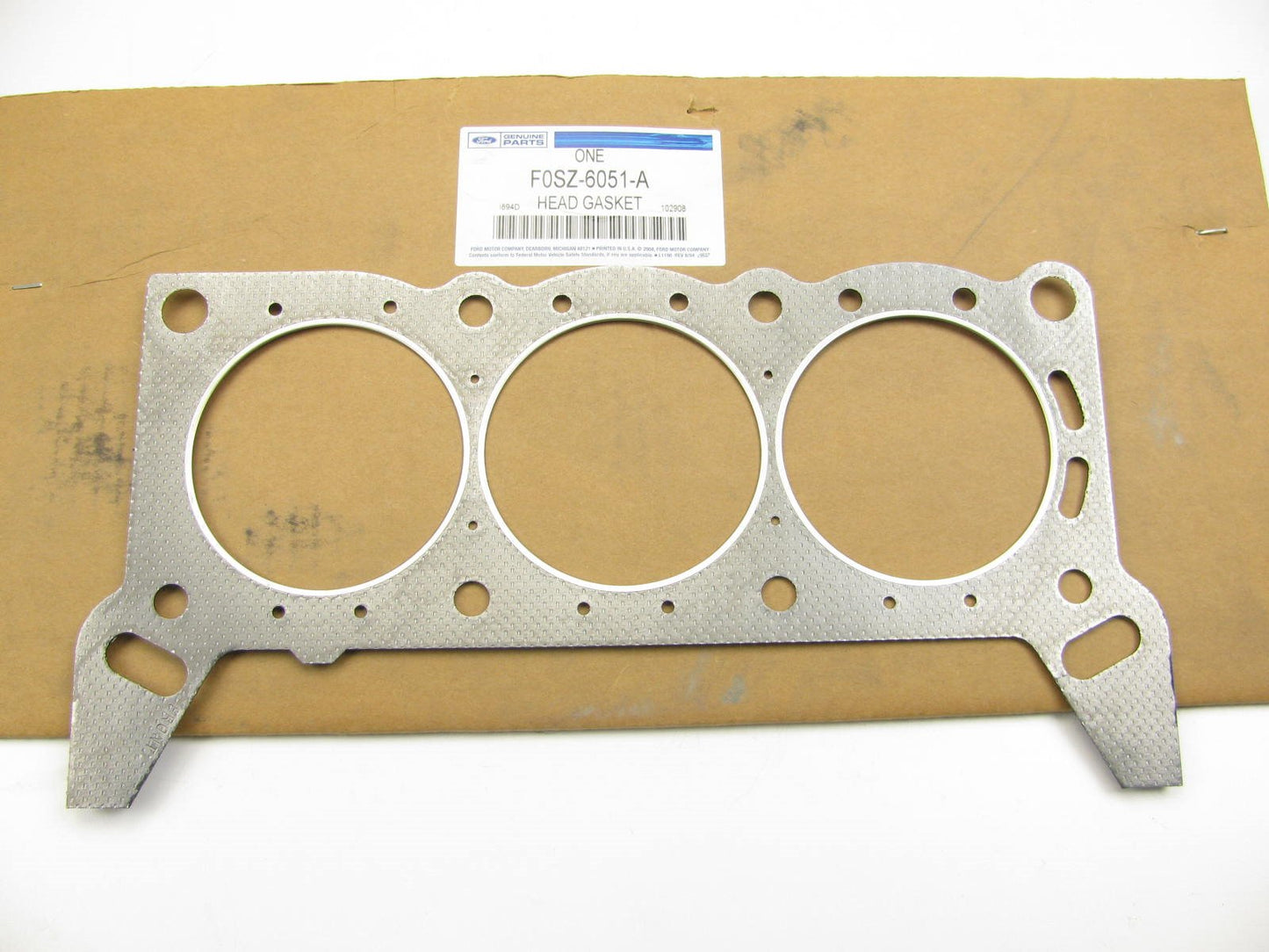 NEW GENUINE OEM Ford Cylinder Head Gasket - 1982-1995 Ford 3.8L V6 F0SZ-6051-A