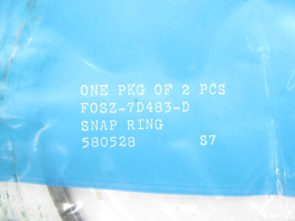 (2) NEW - OEM Ford F0SZ-7D483-D Forward Clutch Snap Ring 0.104'' AOD AODE 4R70W