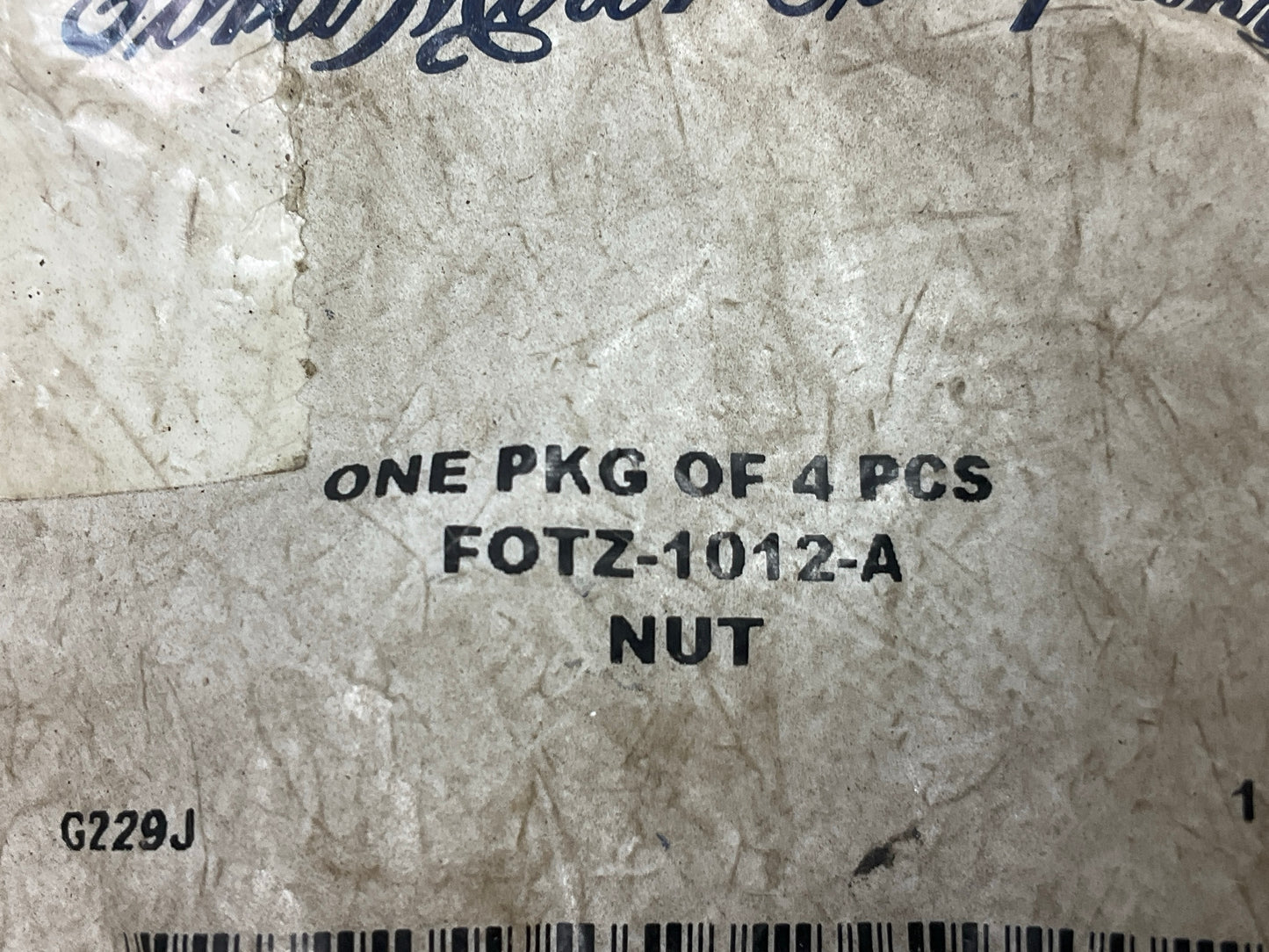(2) NEW - OEM Ford F0TZ-1012-A Wheel Lug Nuts