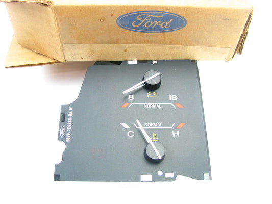 NOS - OEM Ford F0TZ-10883-B Coolant Temp Battery Voltage Gauge 1990-1992 Ranger