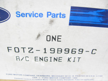 NEW - OEM Ford F0TZ-19B969-C Dealer Installed A/C Installation Kit 1992-94 7.3L