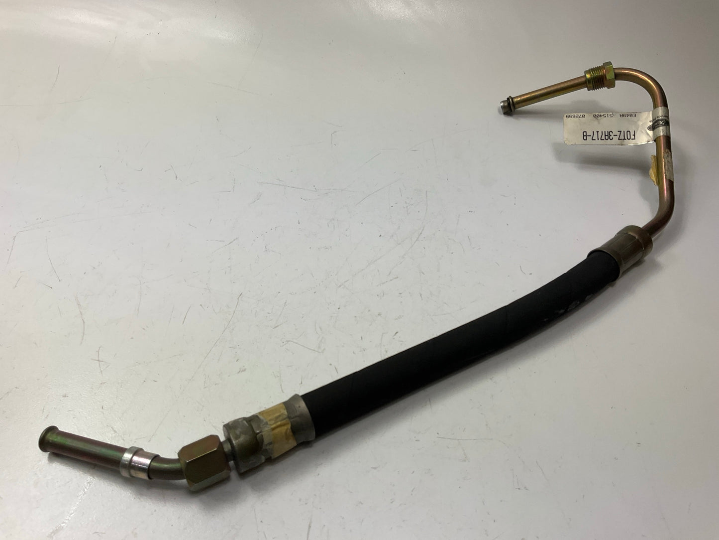 NEW - OEM Ford F0TZ-3A717-B Power Steering Pressure Hose 1990-96 F-53 Motorhome