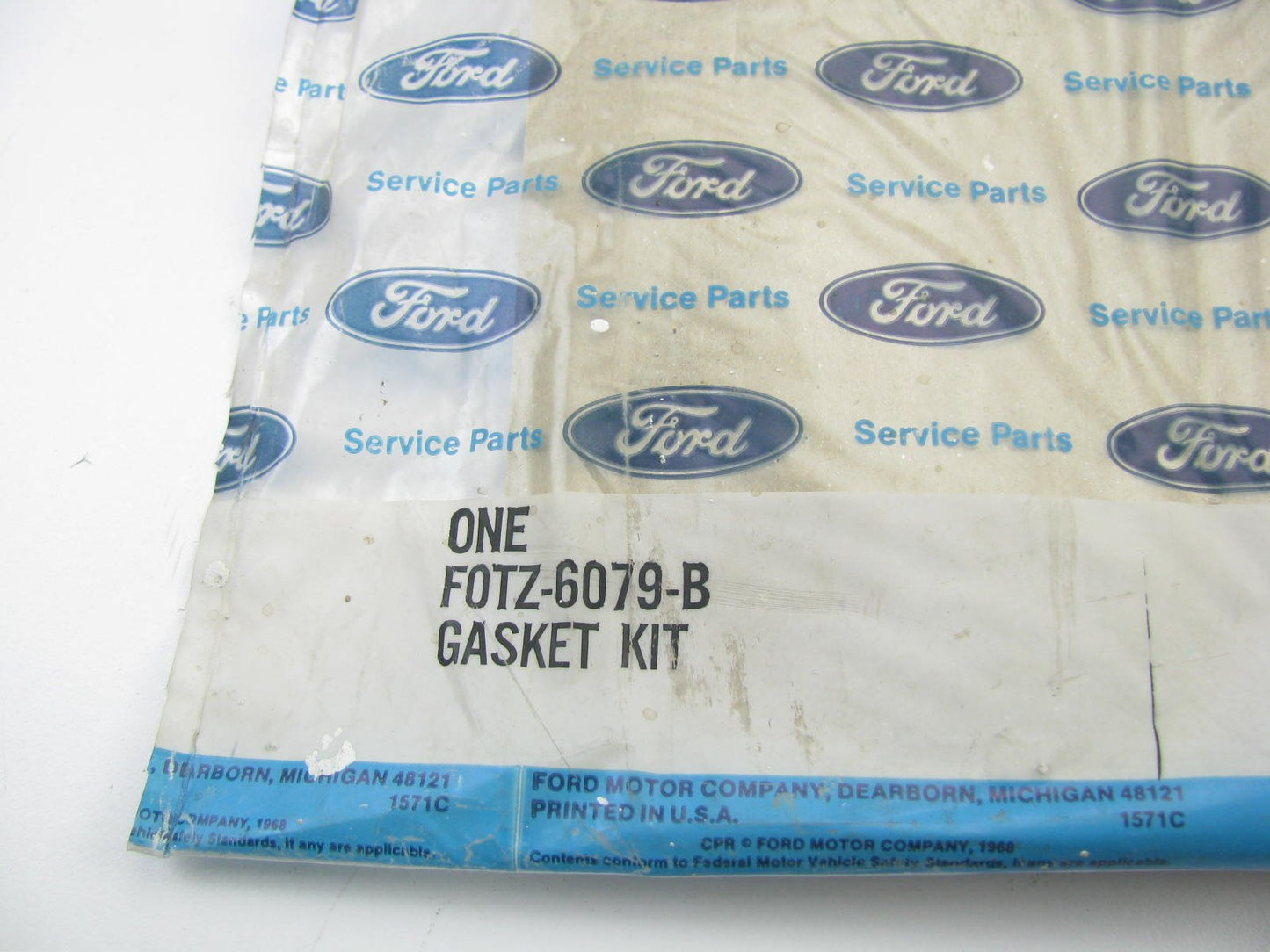 NEW GENUINE OEM Ford F0TZ-6079-B Engine Cylinder Head Gasket Set 4.9L 300 I6