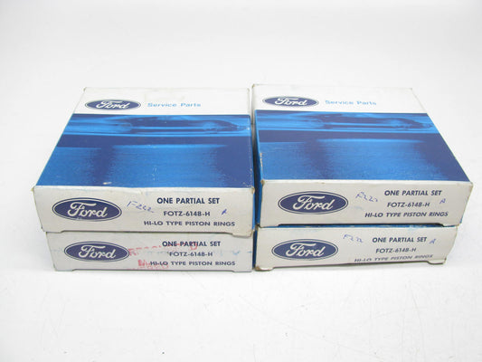 NEW - OEM Ford F0TZ-6148-H Complete Piston Ring Set - Standard 1986-2000 5.0L-V8