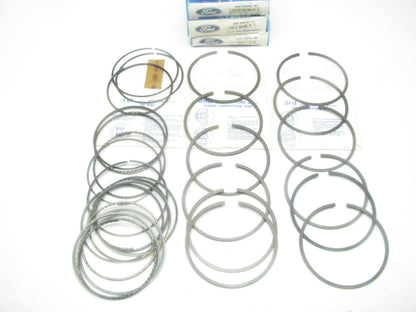 NEW - OEM Ford F0TZ-6148-M Full Piston Ring Set - Standard 1995-2000 4.0L-V6