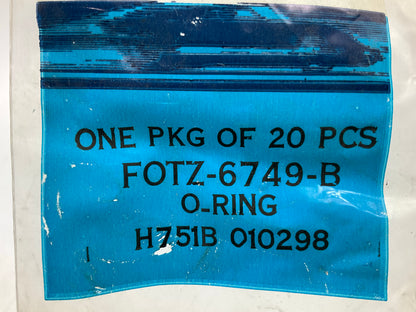 (20) NEW - OEM Ford F0TZ-6749-B Engine Oil Cooler Bolt O-Ring