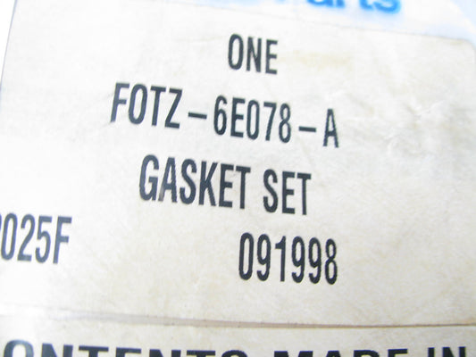 New GENUINE OEM 90-93 FORD 4.0L V6 Lower Engine Gasket Set  F0TZ-6E078-A