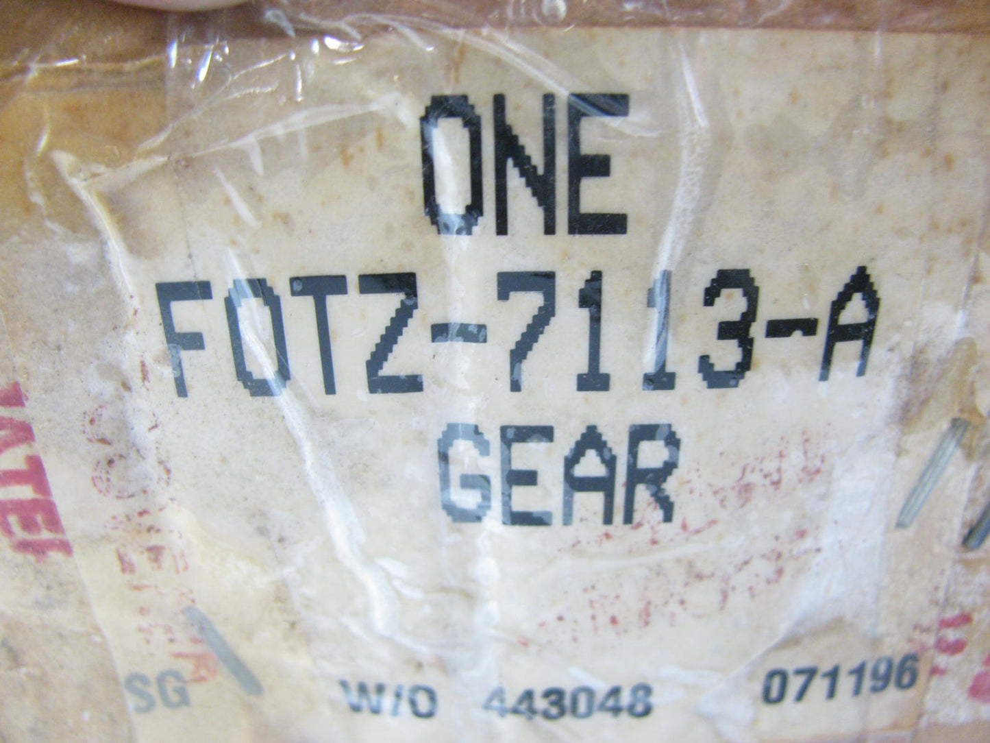 NEW - OEM Ford F0TZ-7113-A Transmission Cluster Gear 37 - 31 -24 - 15 Teeth M5R1