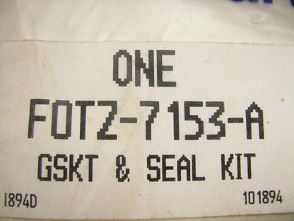 Ford F0TZ-7153-A Auto Trans Gasket Overhaul Seal Kit 1989-96 F150 F250 F350 E4OD