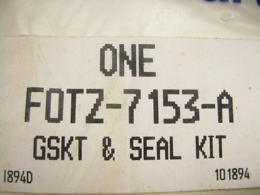 Ford F0TZ-7153-A Auto Trans Gasket Overhaul Seal Kit 1989-96 F150 F250 F350 E4OD