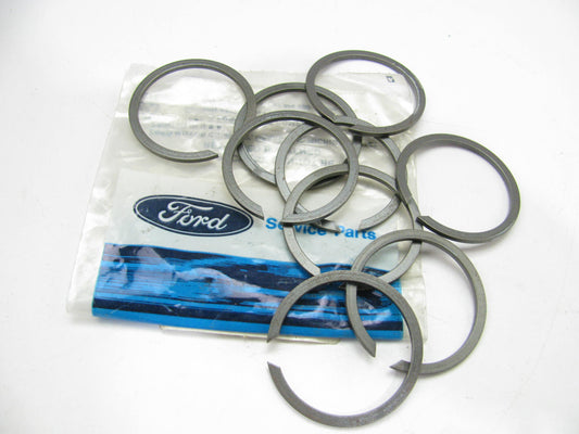 (10) NEW - OEM Ford F0TZ-7393-A E4OD Output Shaft Park Gear Retaining Snap Rings