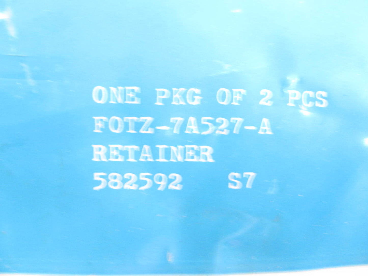 (2) Ford F0TZ-7A527-A Overdrive Return Spring Snap Ring 1987-2017 E4OD 4R100