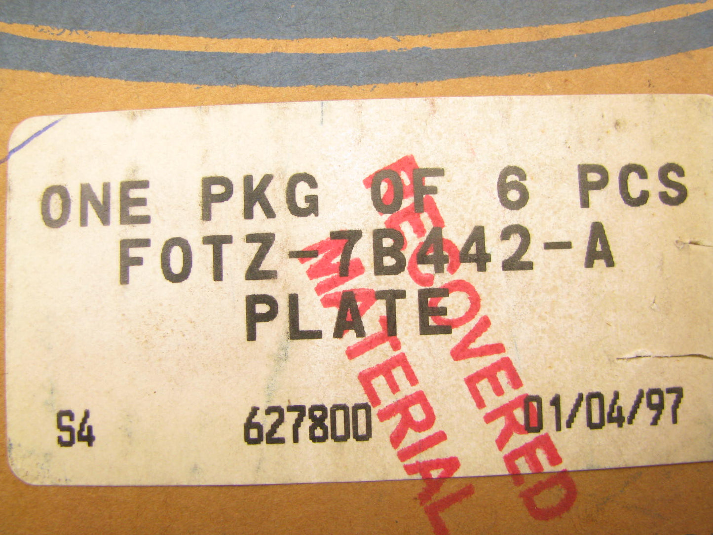 (6) NEW OEM Ford F0TZ-7B442-A Automatic Transmission Forward Clutch Plates A4LD
