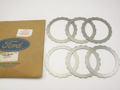 (6) NEW - OEM Ford F0TZ-7B442-B Forward Clutch Plates - A4LD/4R44E/4R55E/5R55E