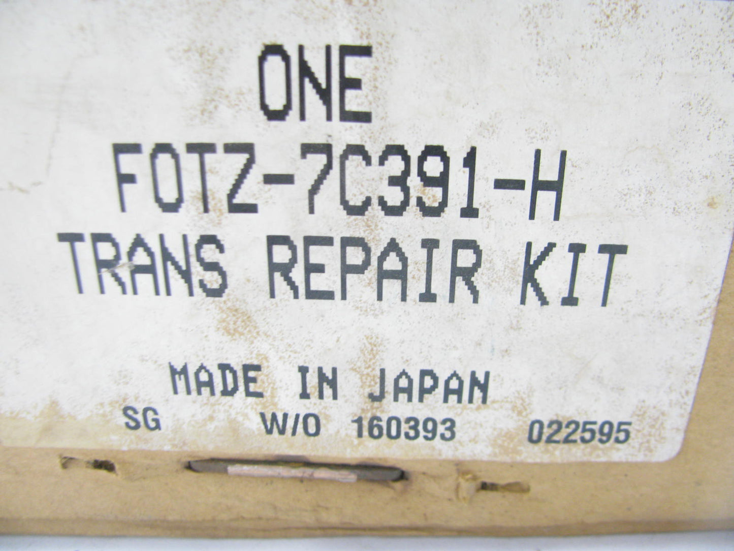 OEM 1988--1991 Ford M50D Transmission Synchronizer Repair Kit F0TZ7C391H