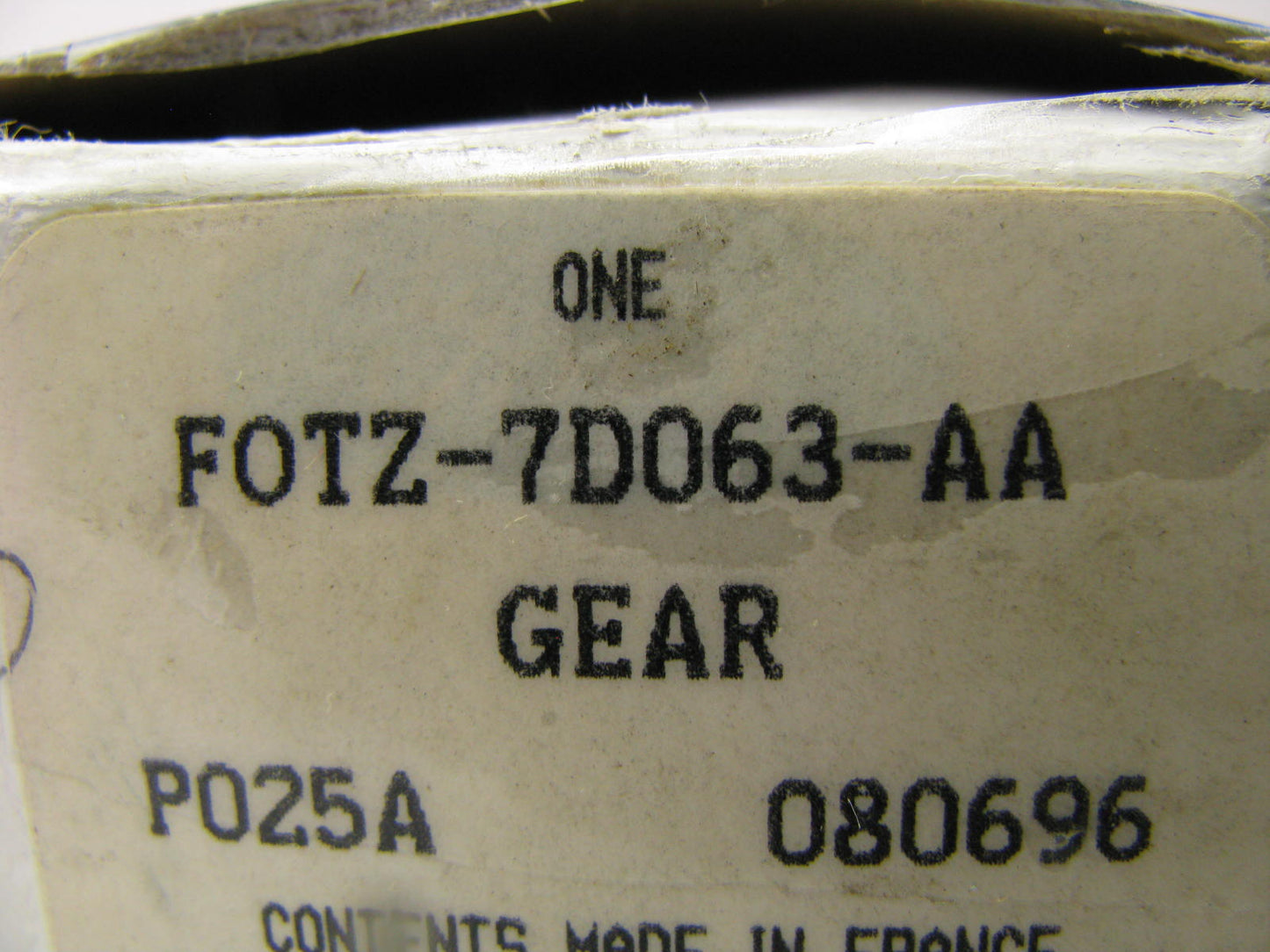 NEW - OEM Ford F0TZ-7D063-AA Transmission Forward Sun Gear For A4LD 4R55E 5R55E