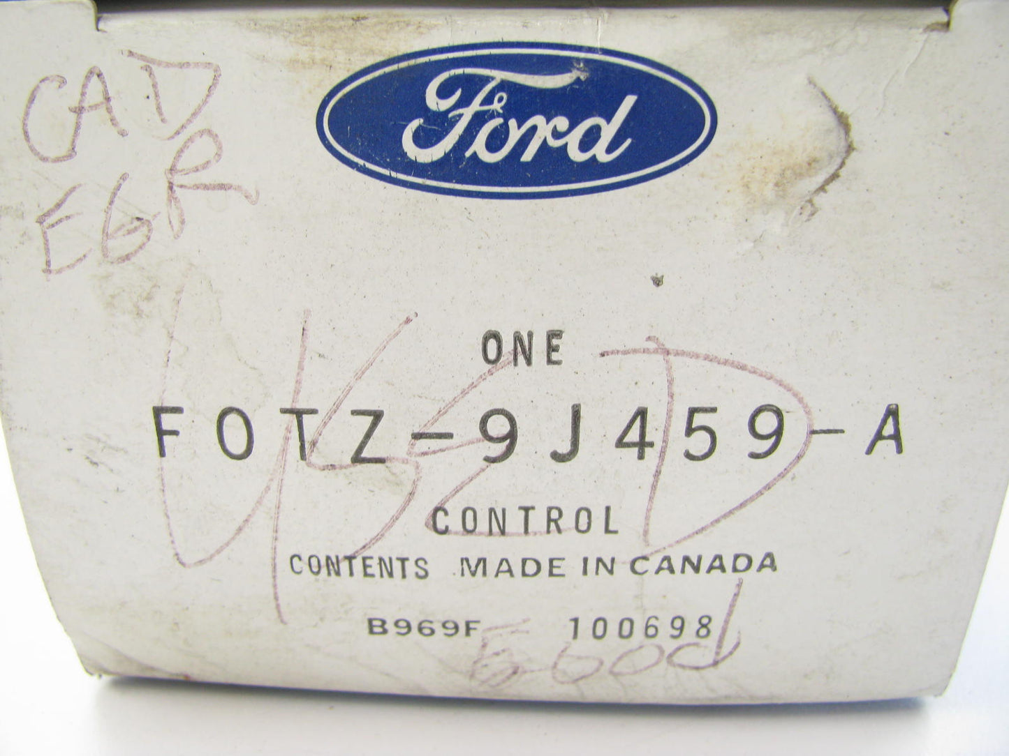 NEW GENUINE OEM Ford F0TZ-9J459-A EGR Valve Control Solenoid Switch