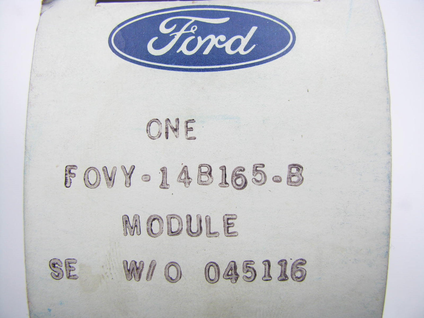 New GENUINE OEM FORD SRS Control Module 90-93 Town Car F0VY-14B165-B