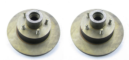 (2) NEW OEM Ford F0VY-2C202-A FRONT Disc Brake Rotor 1990-1992 Town Car W/ ABS