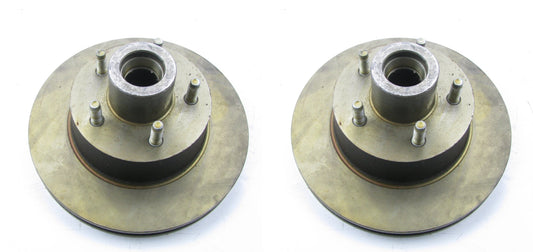 (2) NEW OEM Ford F0VY-2C202-A FRONT Disc Brake Rotor 1990-1992 Town Car W/ ABS