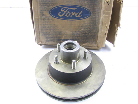 (1) NEW OEM Ford F0VY-2C202-A FRONT Disc Brake Rotor - 1990-1992 Town Car W/ ABS