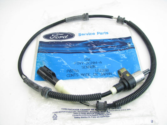 GENUINE OEM Ford F0VY-2C204-A ABS Wheel Speed Sensor - Front