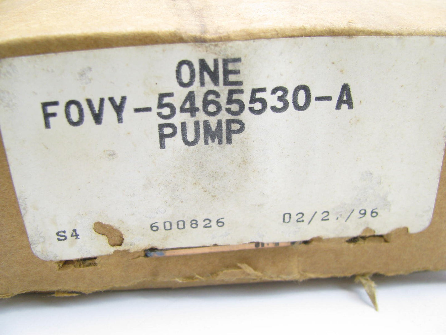 NOS - OEM Ford F0VY-5465530-A Seat Adjust Lumbar Pump Motor