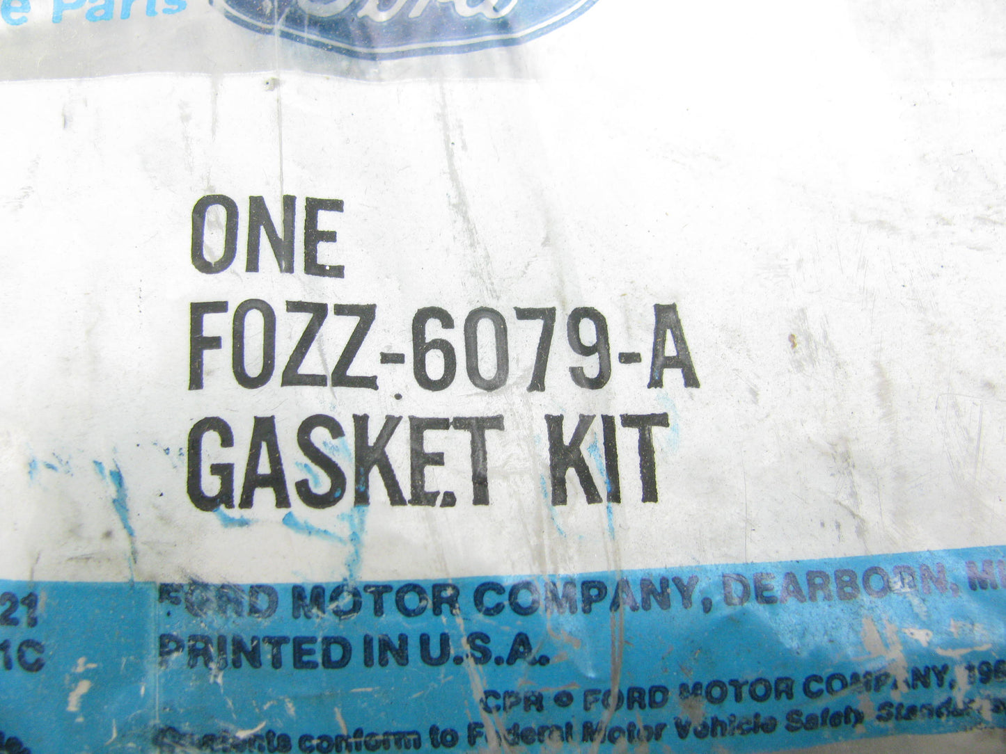 NEW - OEM 1985-90 FORD Mustang GT 5.0L 302 V8 Engine Head Gasket Set F0ZZ-6079-A