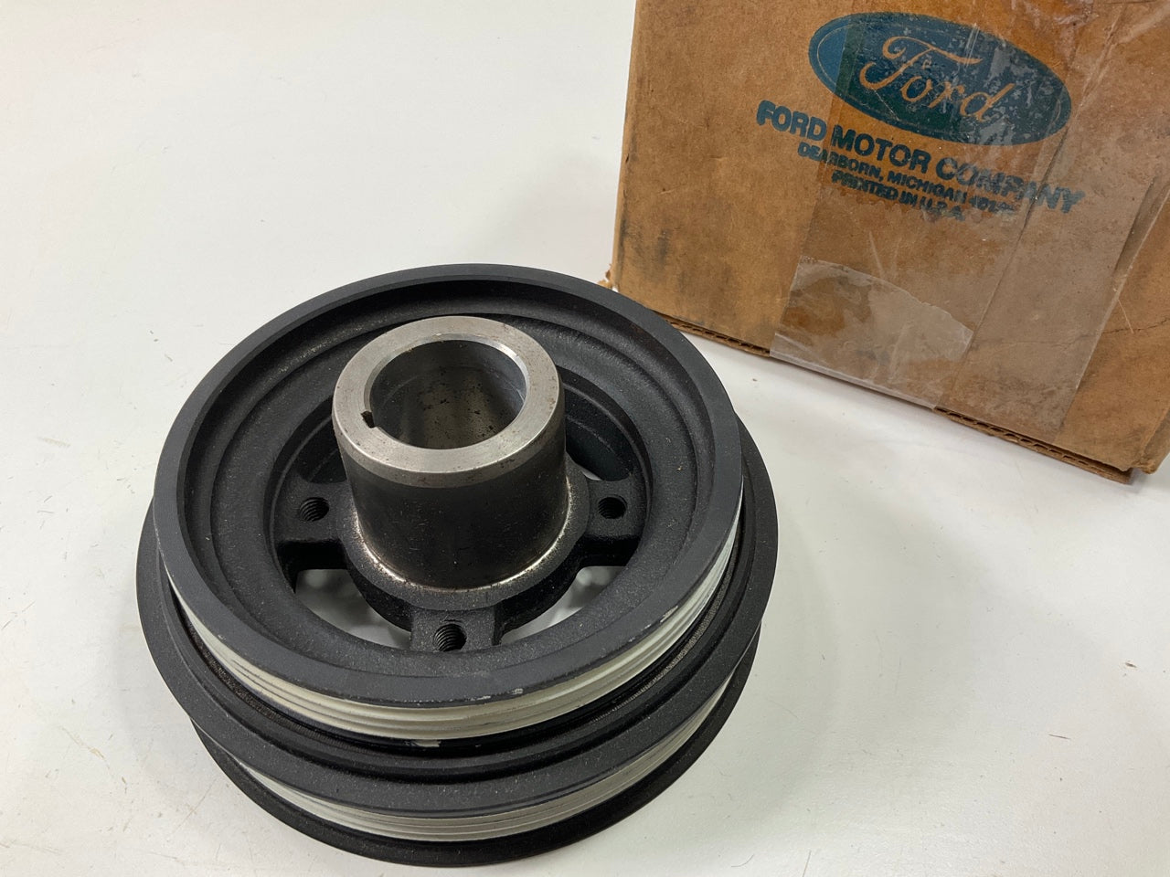 NEW - OEM Ford F12Z-6316-A Engine Harmonic Balancer For 1990-1992 Probe 3.0L-V6