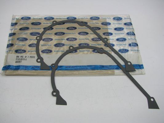 (2) OEM Ford F13Z-6020-A Engine Timing Cover Gaskets 1985-1994 Ford 2.3L