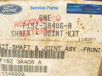 NEW - OEM Ford F19Z-3A406-A Front Right Axle CV Half Shaft 1991-1997 Aerostar