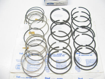 NEW - OEM Ford F1AZ-6148-B Full Piston Ring Set .020'' 1991 4.6L-V8
