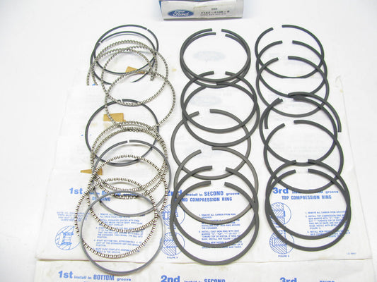 NEW - OEM Ford F1AZ-6148-B Full Piston Ring Set .020'' 1991 4.6L-V8