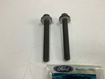 (2) NOS OEM Ford F1AZ-6345-C Crankshaft Main Bearing Cap Bolts