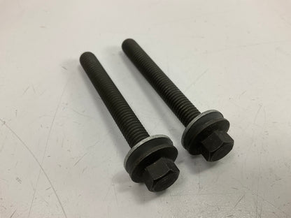 (2) NOS OEM Ford F1AZ-6345-C Crankshaft Main Bearing Cap Bolts