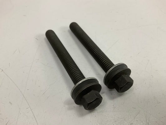 (2) NOS OEM Ford F1AZ-6345-C Crankshaft Main Bearing Cap Bolts