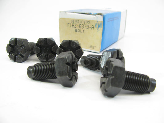 (6) NEW - OEM Ford F1AZ-6379-A Automatic Transmission Flexplate Bolt